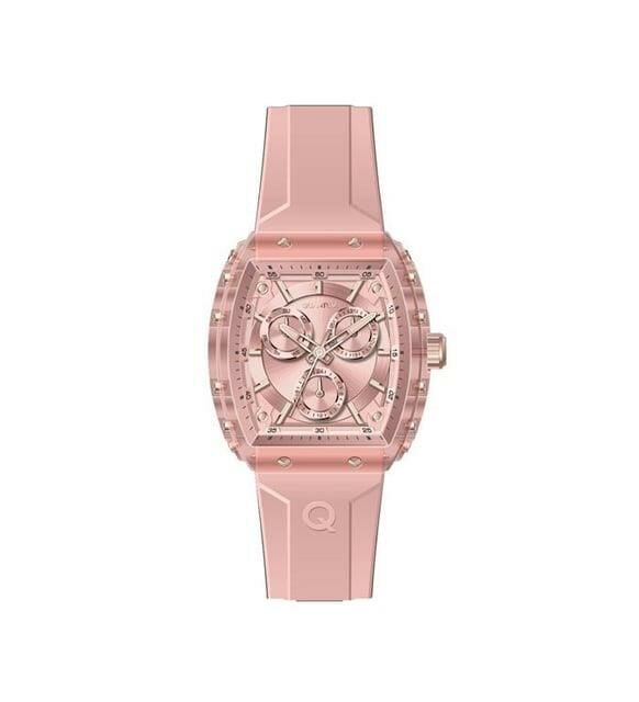 Quantum IML1110.087 Quartz Silikon Pembe 38 mm Kadın Kol Saati