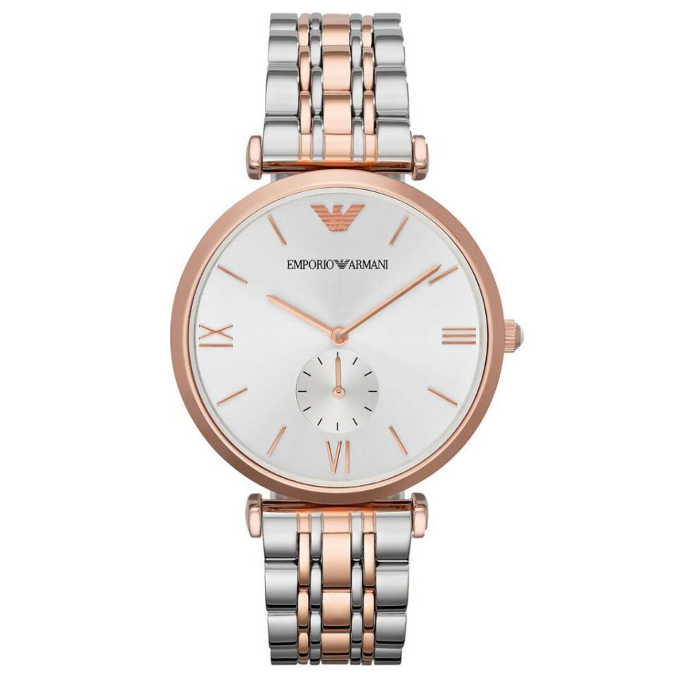 Emporio Armani AR1677 Quartz Çelik Rose/Gri 40 mm Erkek Kol Saati