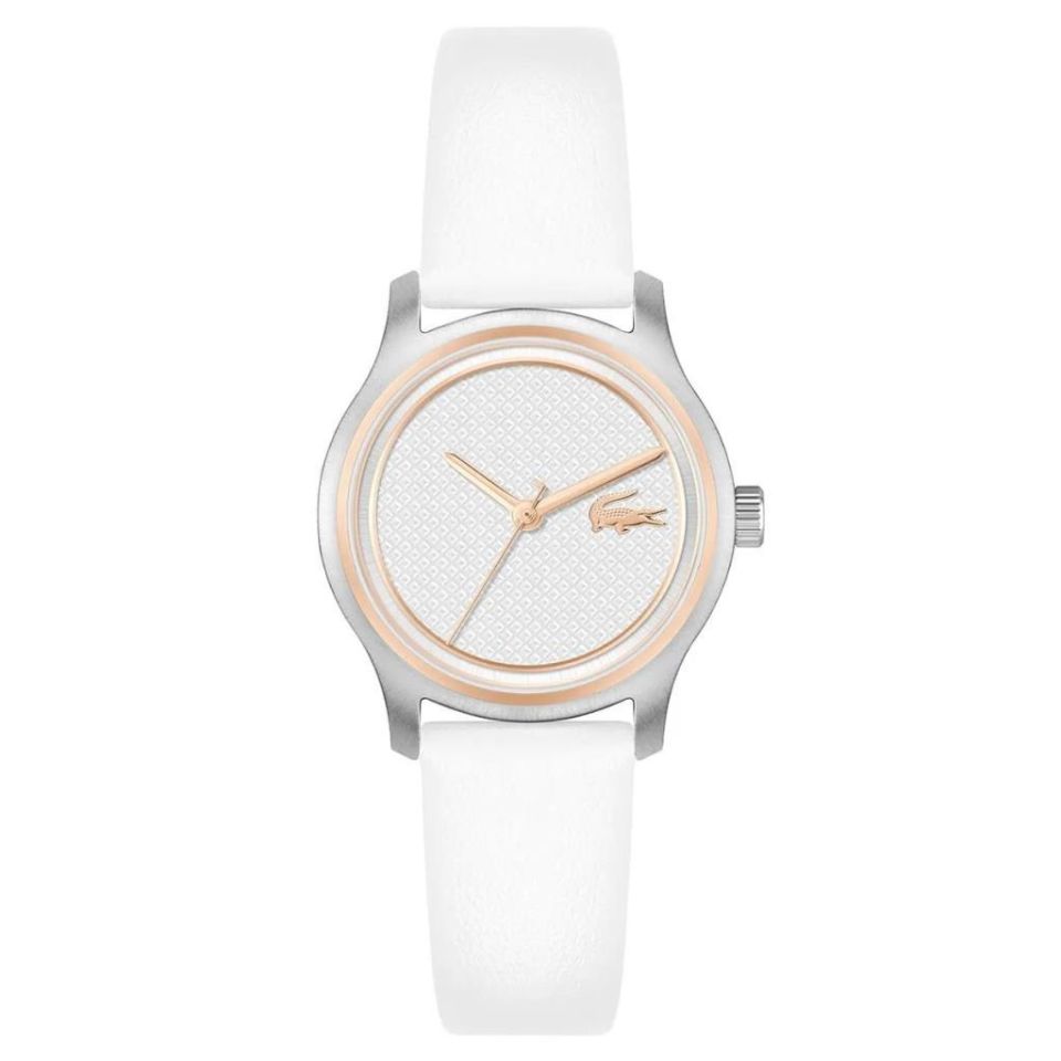 Lacoste 2001392 Quartz Deri Beyaz 30 mm Kadın Kol Saati