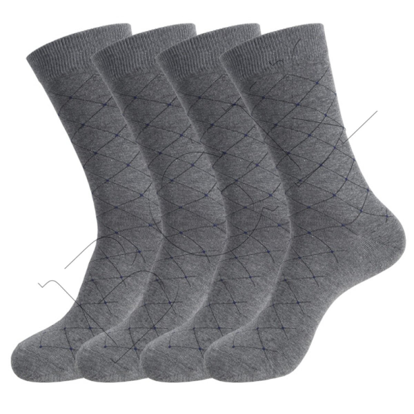 BGK 4 Çift Erkek Desenli Çorap