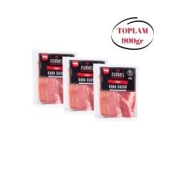 Fümeci Smokehouse Dana Bacon 300gr 3’lü Doğal Odun Dumanı İle İslenmiş