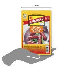 Apikoğlu Dana Kokteyl Sosis 220 gr 6'lı Paket