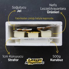 Kavurmalı Lezzetler Serisi - Kavurmalı Pide Paketi (Rende Kaşar 1000gr + Kopuz Kavurma 300gr + Yumurta 10’lu)