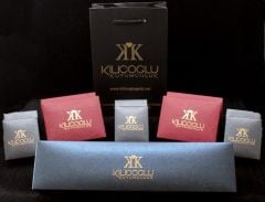 Mini Baget Zümrüt Renk Taşlı 14 Ayar Altın Kolye Ucu GMSN703