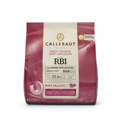 Callebaut Ruby Kuvertür Damla Çikolata 400 gr
