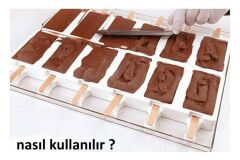 Silikomart Gel02 (Chocostick) Çubuk Çikolata Kalıbı