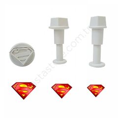 Süpermen mini Enjektörlü (Basmalı) Kopat 3 lü