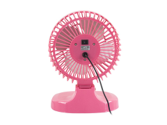 EVEREST EFN-503 FAN MASAÜSTÜ USB 7'' 4W MASAÜSTÜ FAN PEMBE USB POWERED