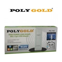 ADAPTÖR 16Dbi 150MBPS DIŞ MEKAN WIRELESS ADAPTÖRÜ POLYGOLD PG-745