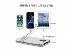 POWERBANK BAKICI GİZLİ SES DİNLEME VE ORTAM TAKİP GPS CİHAZI SORUNSUZ ŞARJ SINIRSIZ DİNLEME SİYAH