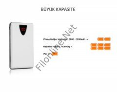 POWERBANK BAKICI GİZLİ SES DİNLEME VE ORTAM TAKİP GPS CİHAZI SORUNSUZ ŞARJ SINIRSIZ DİNLEME SİYAH