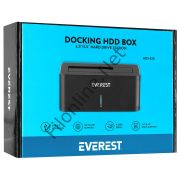 EVEREST HD3-530 2.5/3.5 USB 3.0 6GBPS/UASP 4TB/6TB/8TB OCKING HARDDİSK KUTUSU