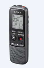 Sony ICD-PX240 Ses Kayıt Cihazı Mono Dijital 4GB Hafıza 32 Saat Kayıt MP3 8 KBPS PX Serisi