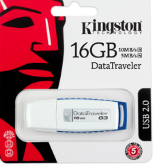 KINGSTON DATATRAVELER G3 FLASH BELLEK 16GB USB BELLEK