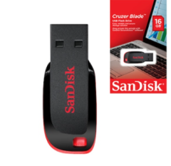 SANDİSK CRUZER BLADE FLASH BELLEK 16GB USB BELLEK