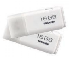 TOSHİBA FLASH BELLEK 16GB USB BELLEK 3.0 USB  BEYAZ