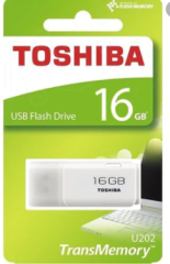 TOSHİBA FLASH BELLEK 16GB USB BELLEK 3.0 USB  BEYAZ