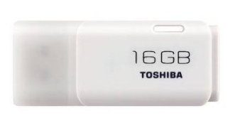 TOSHİBA FLASH BELLEK 16GB USB BELLEK 3.0 USB  BEYAZ