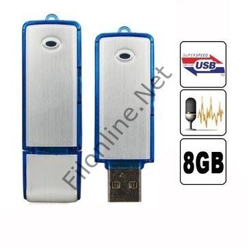 SK-858 USB KAYDEDİCİ DİJİTAL MİNİ SES KAYDEDİCİ PROFESYONEL KAYIT FLASH BELLEK 8GB