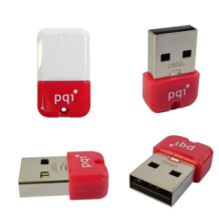 PQI U602L FLASH BELLEK 32GB USB BELLEK 2.0 USB KIRMIZI