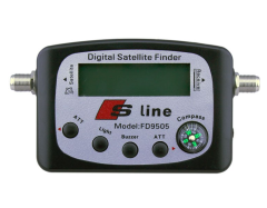 S-LİNE FD9505 Uydu Yön Bulucu Digital Satellite Finder Pusulalı