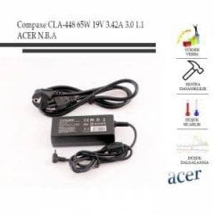 ACER NOTEBOOK ŞARJ ADAPTÖRÜ 19V 3.42A 3.0*1.1 NOTEBOOK ADAPTÖRÜ COMPAXE CLA-448