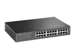 Tp-Link TL-SG1024D Switch 24 Port 10/100/1000 Mbps MDI/MDIX Destekli Switch Çelik Kasa Rack Mount