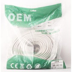 OEM CAT5E-30 CAT5E ETHERNET KABLOSU 30 METRE GRİ UTP PATCHCORD KABLO