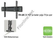 EVEREST TK-4085 40-85 INÇ VESA 300X300-400X400-600X400 MAX 50KG TELEVİZYON ASKI APARATI