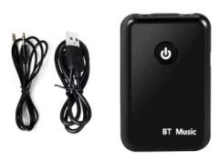 WIRELESS YPF-03 BLUETOOTH VERİCİ 2 IN 1 KABLOSUZ VERİCİ AUX 3.5MM STEREO SES ÇALAR