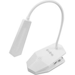 S-Link SL-8720 Masa Lambası 1.3 Watt Beyaz Mandallı USB/14 SMD LED Şarjlı Taşınabilir Masa Lambası