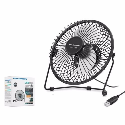 HADRON HDX7251(2032) FAN USB METAL 18*18CM