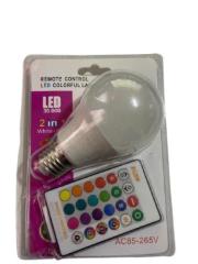 ALTA LED LED AMPUL 5W 2 Sİ BİR ARADA RGB+BEYAZ 16 FARKLI RENK UZAKTAN KUMANDALI LED AMPUL