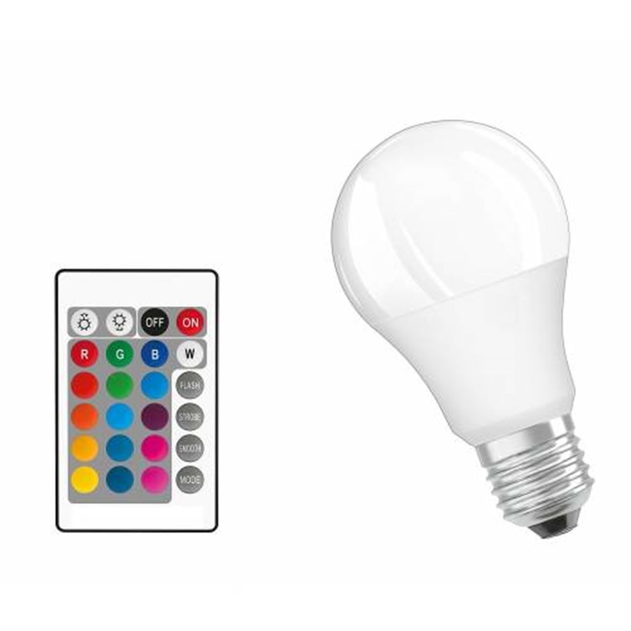 ALTA LED LED AMPUL 5W 2 Sİ BİR ARADA RGB+BEYAZ 16 FARKLI RENK UZAKTAN KUMANDALI LED AMPUL