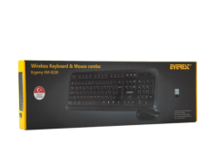 Everest KM - 8100 Klavye Mouse Set Ergomy USB Kablosuz Q Standart Klavye Mouse Set