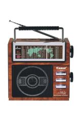 KAMAL KM-70 RADYO USB/SD/FM/AM/SW  1-7 9 BAND MP3 ÇALAR ŞARJLI KUMANDALI RADYO