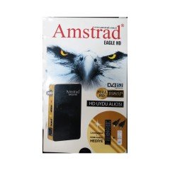 AMSTRAD EAGLE HD UYDU ALICISI FULL HD 1080P PVR/YOUTUPE/HDMI/LINUX/IPTV  KUMANDALI UYDU ALICISI