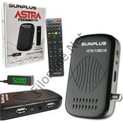 SUNPLUS ASTRA TURBO FULL HD ÇANAKSIZ UYDU ALICI DAHİLİ WIFI IKS HEDİYELİ AKKILI KUMANDA UYDU ALICI