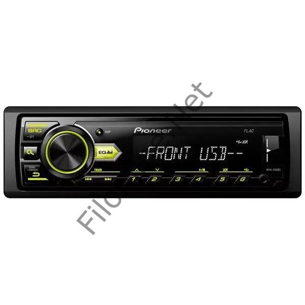 PIONEER MVH-09UBG RADYOLU, USB GİRİŞLİ OTO TEYP 