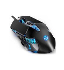 HP G160 RGB 2400DPI 4 SEVİYE,7 BUTONLU SESSİZ KABLOLU OYUNCU MOUSE 