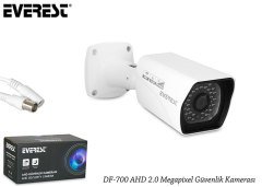 Everest DF-700 Güvenlik Kamerası AHD 2.0 Megapixel 1080P 3,6mm Lens