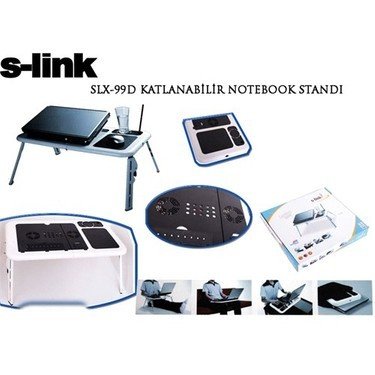 S-LINK SLX-99D NOTEBOOK SOĞUTUCU 2 FANLI NOTEBOOK  SOĞUTUCUSU  STAND