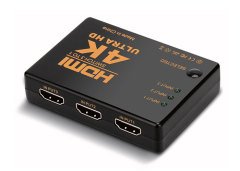 S-link SL-HSW4K33 3'Lü Hdmı Çoklayıcı HDMI 3 TO 1 SWITCH 4K*2K, IR +Adaptör