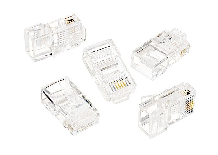 S-LINK SL-COB20P CAT 6 RJ-45 KONNEKTÖR 100 ADET YENİ NESİL JACK UTP CAT6