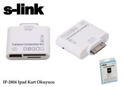 S-link IP-2804 Ipad Kart Okuyucu iPad için Kart Okuyuculu Kamera Bağlantı Kiti