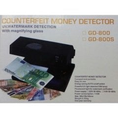 PARA KONTROL VE ÇEK KONTROL MAKİNESİ COUNTERFEIT MONEY DETECTOR GREYDER GD-800