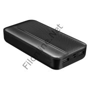 S-LINK P201 20000 MAH PRM MICRO+TYPE-C+USB SİYAH TAŞINABİLİR PİL ŞARJ CİHAZI POWERBANK