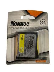 KONNOC KCP-03AA TELSİZ TELEFON ŞARJLI PİL AA 850MAH 3.6V 3'LÜ PANASONİC TELSİZ TELEFON PİLİ