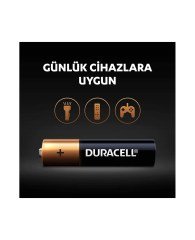 DURACELL ALKALİN KALEM PİL AA 1.5V 4'LÜ LR6/MN1500