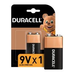 PİL 9V TEKLİ KARE PİL DURACELL 6LP3146/ MN1604